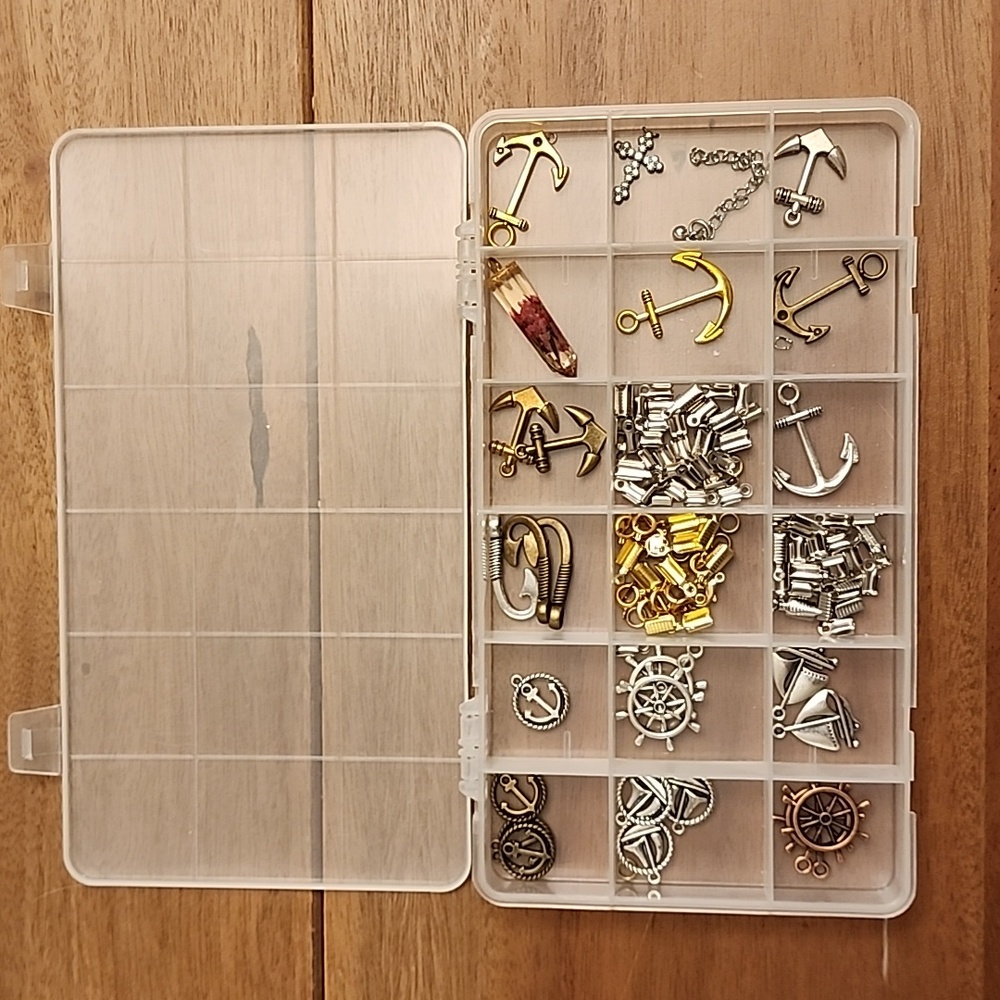 Jewelry making charms and finding for  nautical jewelry